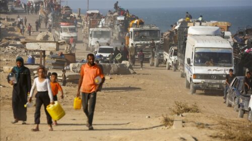 Rreth gjysmë milioni palestinezë në Gaza u detyruan të migrojnë për shkak të sulmeve izraelite