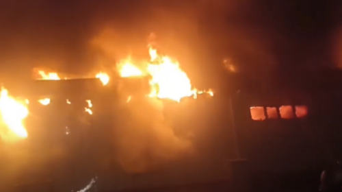(VIDEO) Zjarri në fabrikën e biskotave në Vinicë, 18 të lënduar
