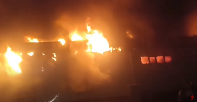 (VIDEO) Zjarri në fabrikën e biskotave në Vinicë, 18 të lënduar