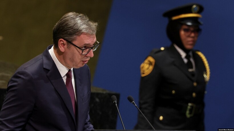 Vuçiq në OKB: Kosova është “shtylla kryesore e identitetit shpirtëror” të Serbisë