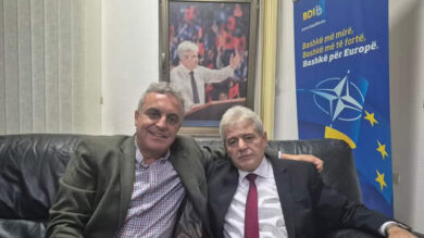 Bajram Rexhepi dhe Ali Ahmeti. Foto: Facebook