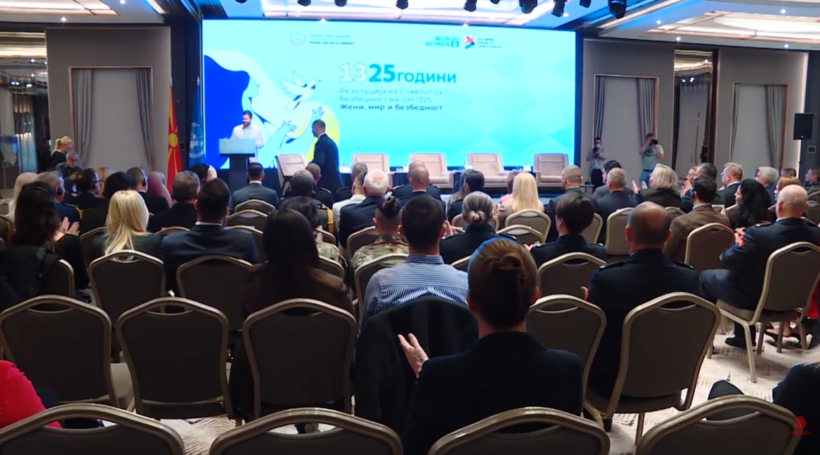 (VIDEO) Shënohet në Shkup 25 vjetori i rezolutës 1325 të OKB-së