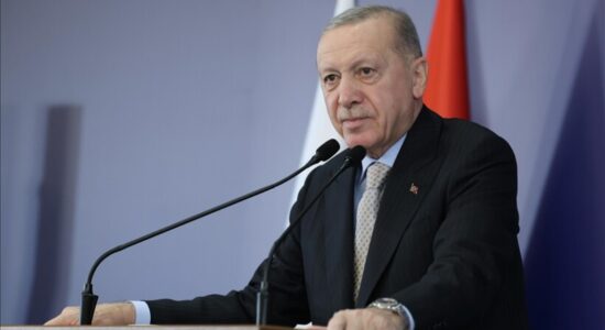 Presidenti Erdoğan riafirmon angazhimin për shtetin palestinez bazuar në kufijtë e vitit 1967