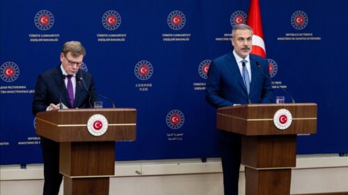 Fidan: Turqia do të vazhdojë të ofrojë ndihmë për Gazën dhe t’u japë shpresë palestinezëve