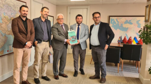 Nënkryetari i TIKA-s, Dr. Mahmut Çevik priti në takim profesorët e departamentit të Gazetarisë nga Universiteti i Prishtinës