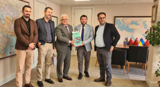 Nënkryetari i TIKA-s, Dr. Mahmut Çevik priti në takim profesorët e departamentit të Gazetarisë nga Universiteti i Prishtinës