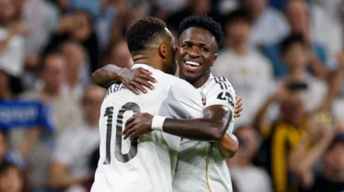 Magjia e Vinicius dhe goli i Mbappé, Reali fiton ndaj Villarrealit