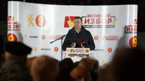 Mickoski: Le të bashkohemi në Kërçovë pa dallime etnike e politike më 2 nëntor