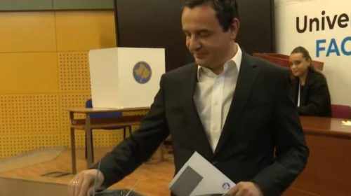 Kurti falënderon votuesit: Tani është koha e komisionerëve dhe vëzhguesve për numërim dhe ruajtje të votës