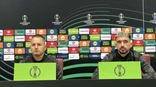 Beqiri dhe Cake: Nesër kërkojmë tre pikët e para në Ligën e Konferencës