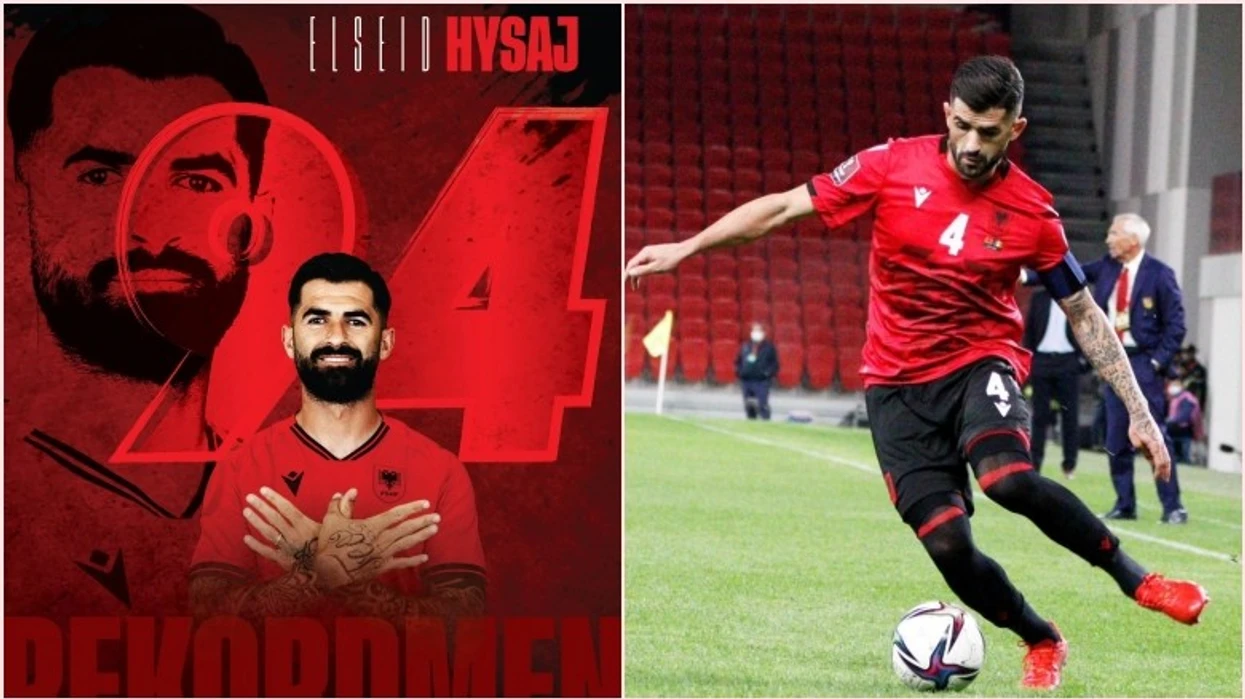 Elseid Hysaj kalon edhe Lorik Canën  lojtari me më shumë paraqitje në historinë e Shqipërisë