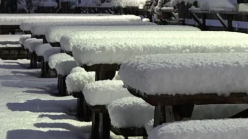 Trashësia e borës në Kodrën e Diellit ka arritur në 26 centimetra