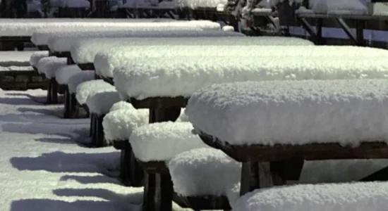 Trashësia e borës në Kodrën e Diellit ka arritur në 26 centimetra