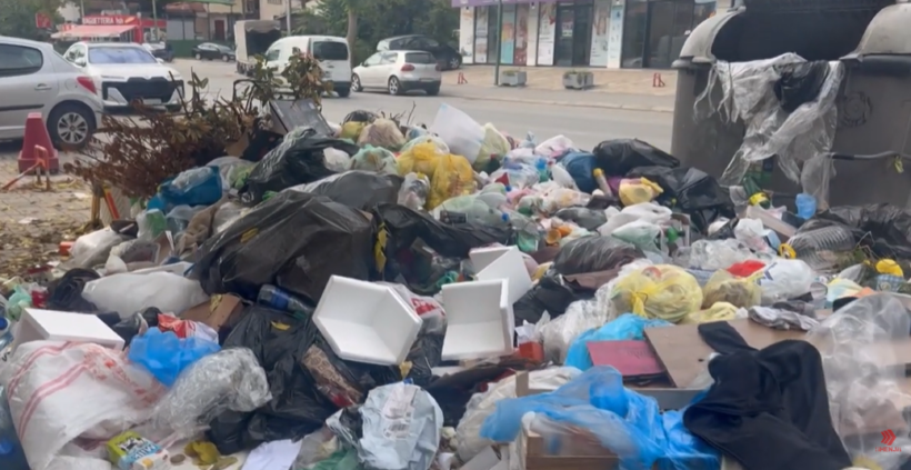 (VIDEO) Gjendja me mbeturinat në Shkup alarmante