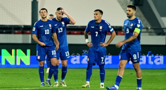 Kapiteni i Serbisë vajton humbjen nga Shqipëria: Momenti më i vështirë në karrierë