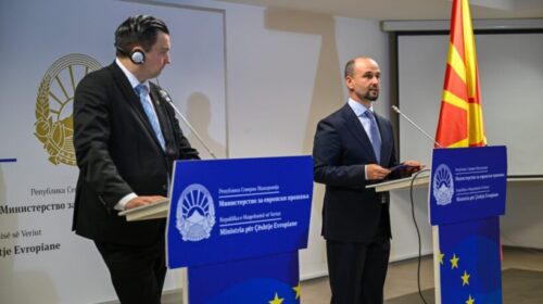 (VIDEO) Murtezani takoi homologun e tij finlandez! Strand: Inkurajojmë RMV-në t’i realizojë ndryshimet kushtetuese