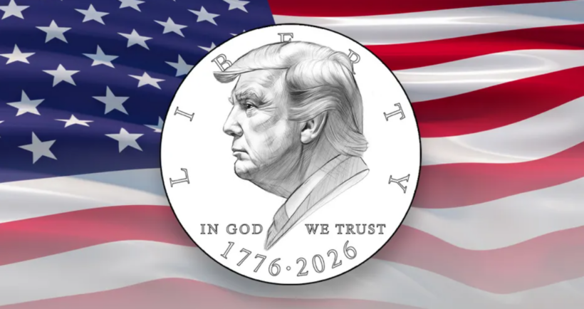 SHBA planifikon monedhë dedikuar Donald Trump për 250-vjetorin e pavarësisë