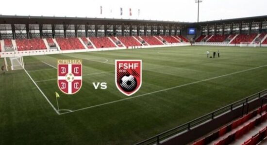 Ndeshja për historinë, formacionet zyrtare të Serbi-Shqipëri