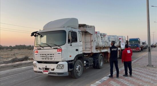 Turqia vazhdon ndihmën humanitare për Gazën nën koordinimin e AFAD-it