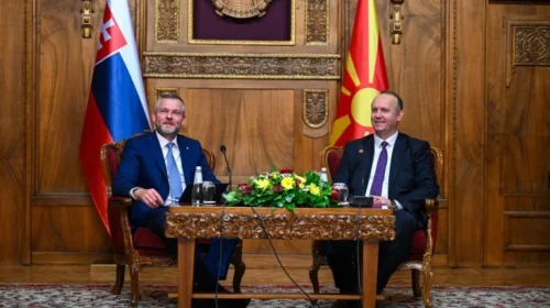 Takim Gashi – Pelegrini: Sllovakia mbetet mbështetëse e fuqishme e rrugës evropiane të Maqedonisë së Veriut