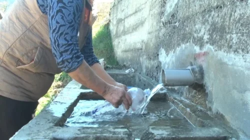 Një pjesë e Batincës pa ujë