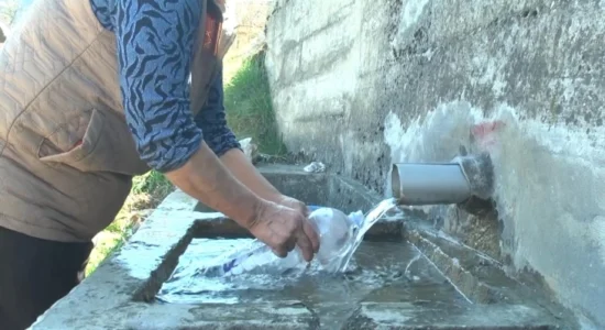 Një pjesë e Batincës pa ujë