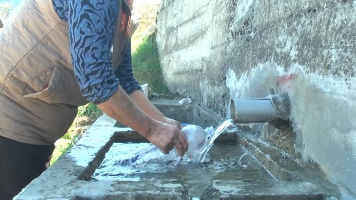 Një pjesë e Batincës pa ujë