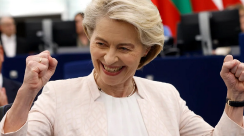Parlamenti Evropian ka votuar në favor të Ursula von der Leyen