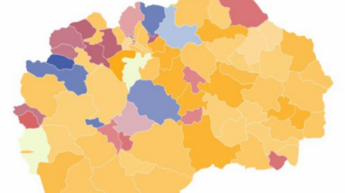 VMRO-DPMNE në raundin e parë fitoi 32 komuna, VLEN 5, AKI 4, LSDM 3
