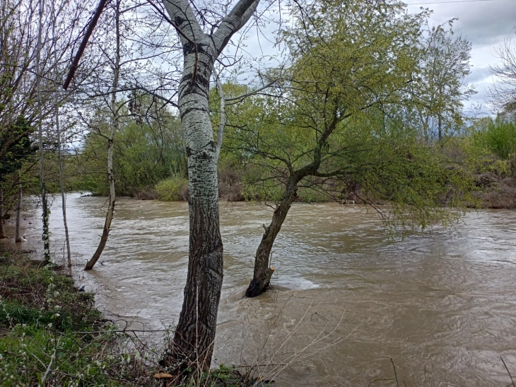 Reshje të dendura shiu shkaktojnë përmbytje dhe rrëshqitje dheu në disa komuna të vendit