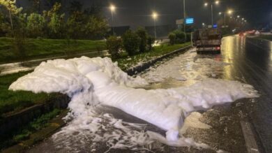 Shkumë e bardhë foto: Orce Gjorgjievski/Facebook