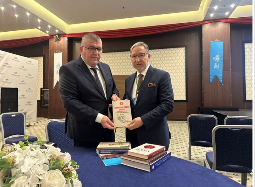 Takim në Edirne i kryetarit të Fondacionit ALSAR, Mehdi Gurra me prof. dr. Mustafa Karataş, anëtar i kryesisë së Fondacionit të Dijetarëve Islam