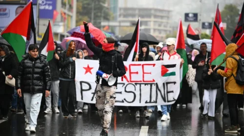 Protestë në Shkup për Palestinën: Kërkohet dënimi i Izraelit për vrasjet në Gaza