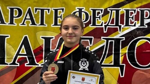 Hira Fidani, kampione e RMV-së në kategorinë -54 kg, vitin e ardhshëm pjesë e Europianit në Qipro