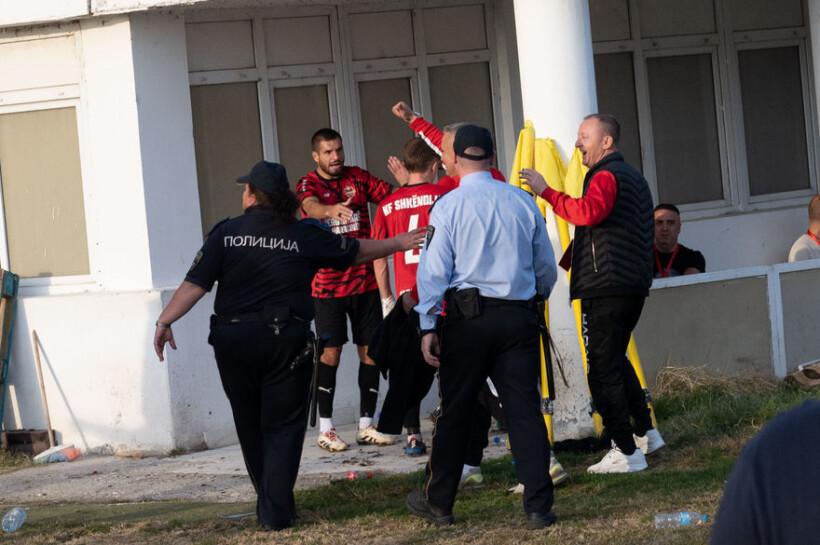 Tifozi i Pobedës që sulmoi futbollistët e Shkëndijës në Prilep, dënohet vetëm me të holla