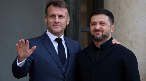 Zelensky të hënën në Paris, diskuton me Macron për planin e paqes të propozuar nga SHBA