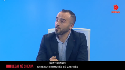 Suat Shaqiri falënderon qytetarët: Bashkimi dhe uniteti prioritet i Çashkës