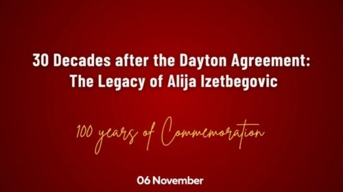 Konferencë Shkencore: “30 vite pas Marrëveshjes së Dejtonit – Trashëgimia e Alija Izetbegović”