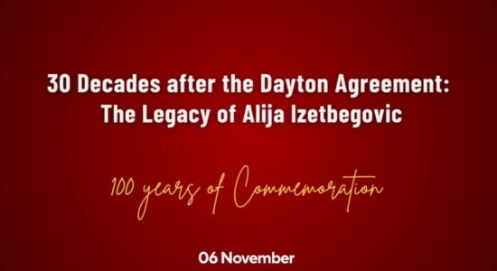 Konferencë Shkencore: “30 vite pas Marrëveshjes së Dejtonit – Trashëgimia e Alija Izetbegović”