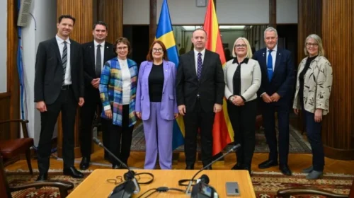 Gashi takon delegacionin suedez për bashkëpunim dhe integrim evropian