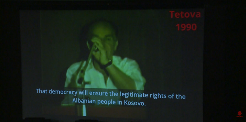 (VIDEO) Shkupi përjukton Alija Izetbegoviçinë
