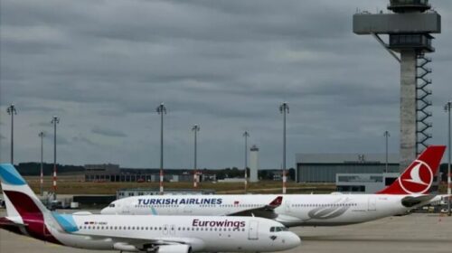 Alarm për dron në aeroportin e Berlinit, fluturimet pezullohen për dy orë