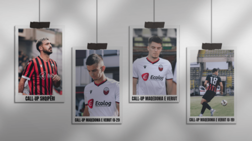 Katër futbollistë të Shkëndijës me përfaqësueset kombëtare