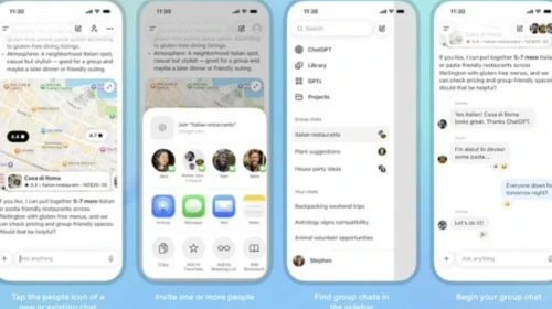 OpenAI po teston bisedat në grup për ChatGPT