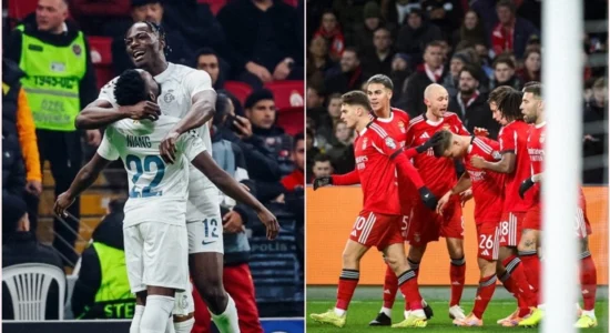 Benfica fiton në Amsterdam, humbje tronditëse e Galatasarayt në Stamboll