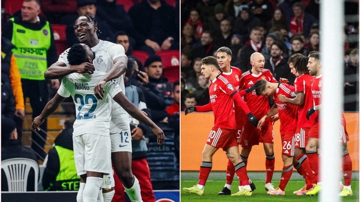 Benfica fiton në Amsterdam  humbje tronditëse e Galatasarayt në Stamboll