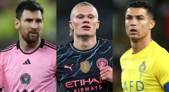 “Askush nuk u afrohet atyre”, Haaland për Messin dhe Ronaldon