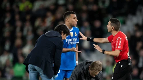 Mbappe mund të marrë një pezullim të rëndë, e ofendoi gjyqtarin