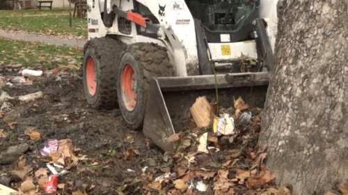 (VIDEO) Hiqen malet me mbeturina, Shkupi merr frymë më lirshëm