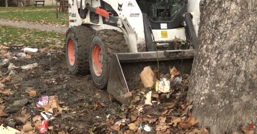 (VIDEO) Hiqen malet me mbeturina, Shkupi merr frymë më lirshëm